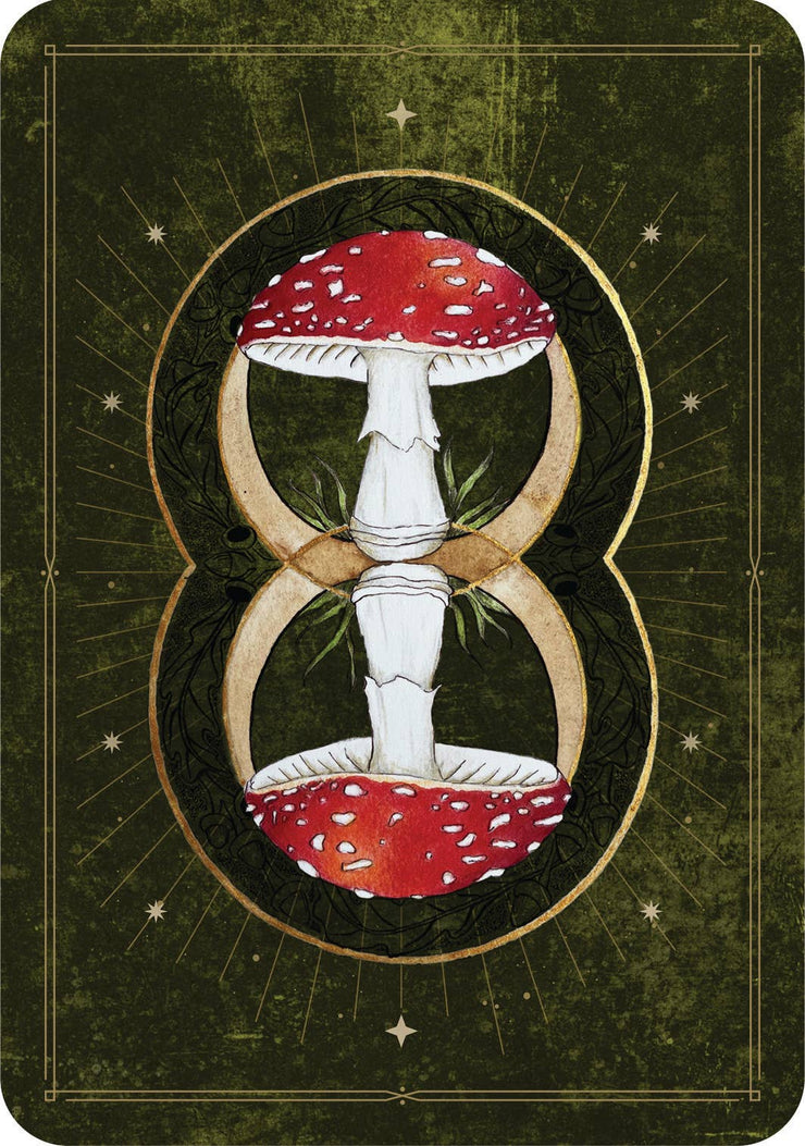 Mushroom Spirit Oracle(36 Cards & 112-Page Book)