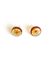 Wildflower + Wood - Circle Earring Studs