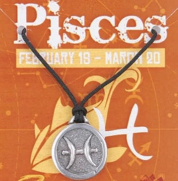 Zodiac Pisces Necklace Charm
