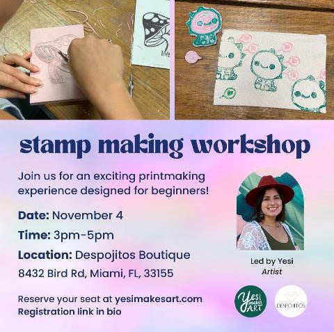 Stamp Making Workshop