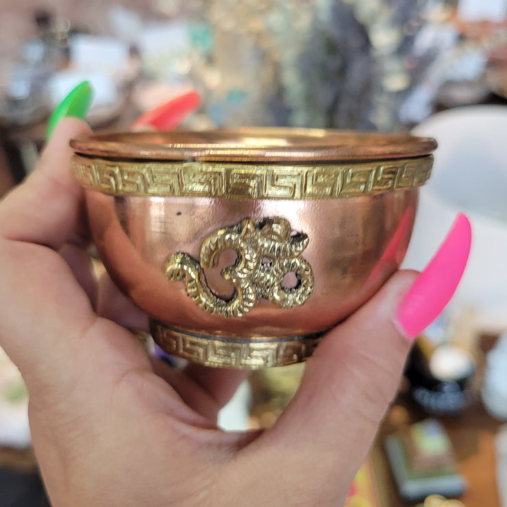 Copper Charging Bowl