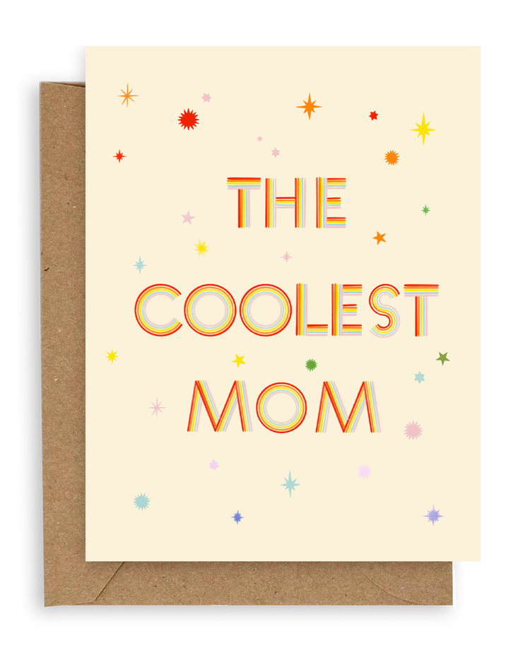 Coolest Mom Greeting Card